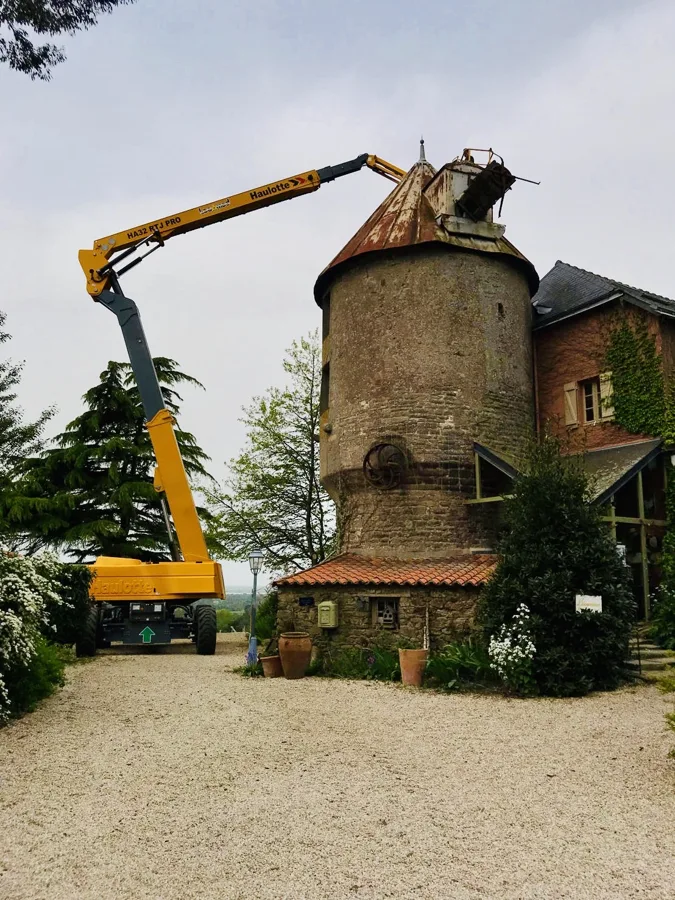 Haulotte HA32 RTJ PRO, plataforma articulada
