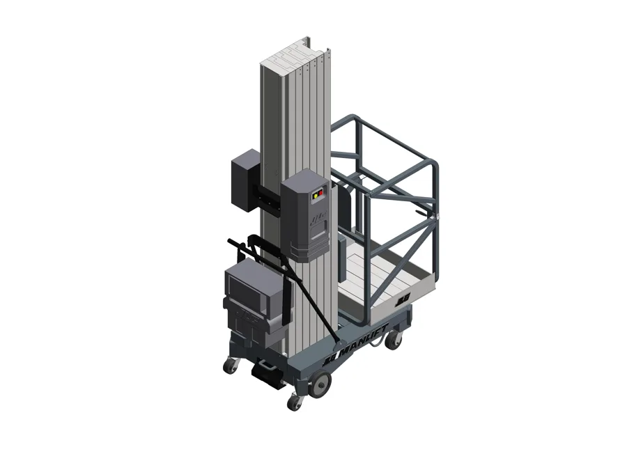 JLG 41AM, plataforma de mastro vertical
