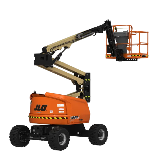 JLG 450AJ, plataforma articulada