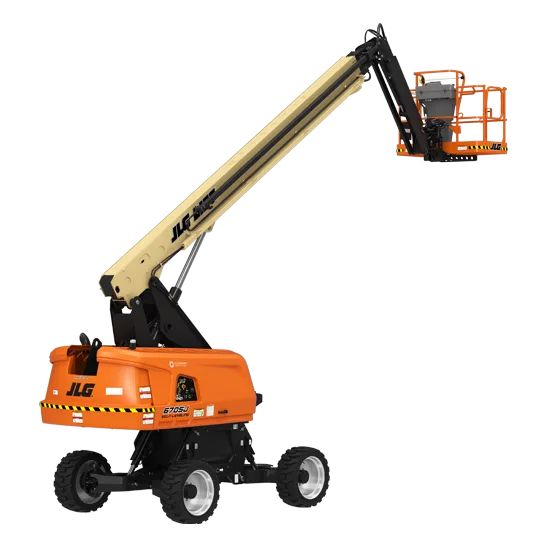 JLG 670SJ, plataforma telescópica