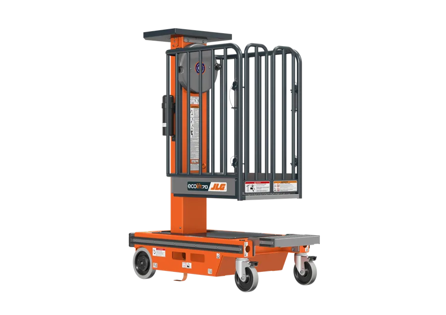 JLG EcoLift, plataforma de mastro vertical