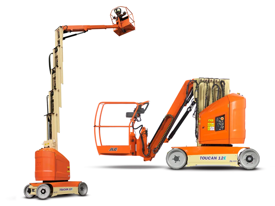 JLG Toucan 12E (T12E), plataforma de mastro vertical