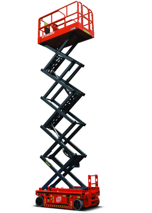 Sinoboom GTJZ10, plataforma tesoura