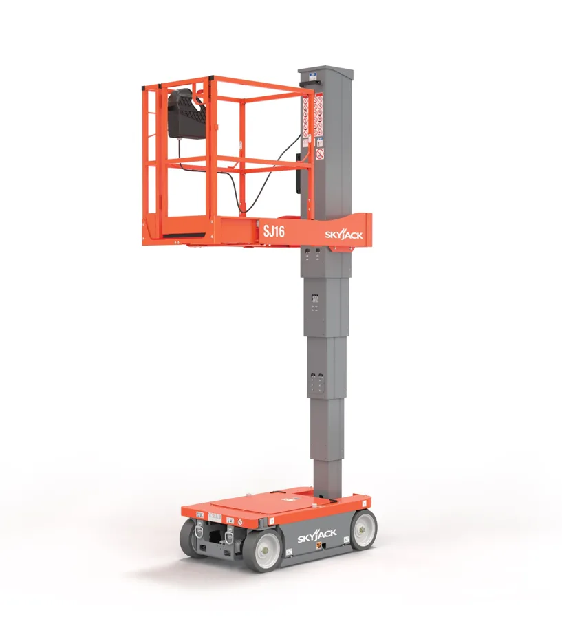 Skyjack SJ16, plataforma de mastro vertical