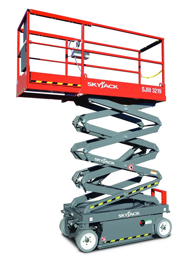 Skyjack SJIII 3219, plataforma tesoura