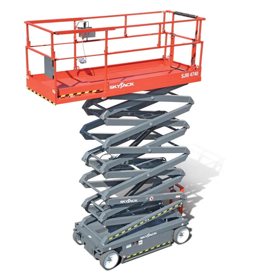 Skyjack SJIII 4740, plataforma tesoura